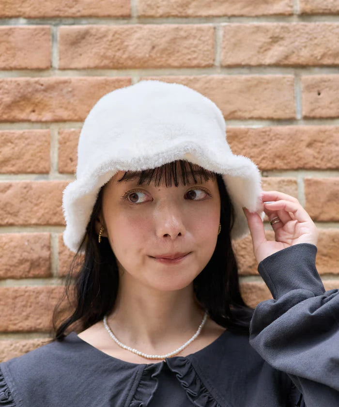 Fur Tulip Hat
