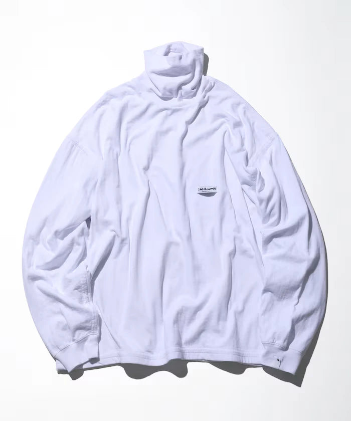 Double Face Cotton Turtleneck Shirt