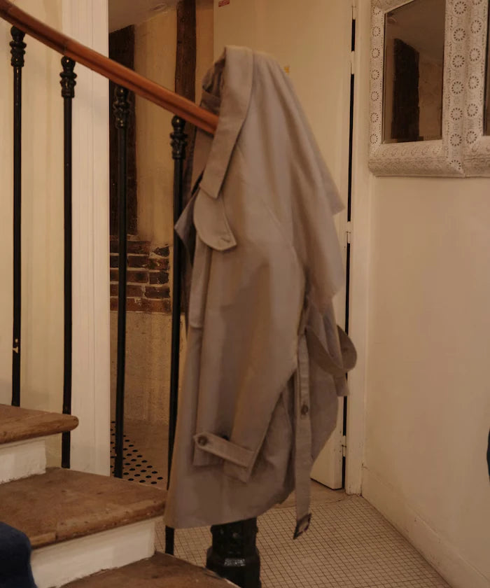 T/C Chambray Short Trench Coat