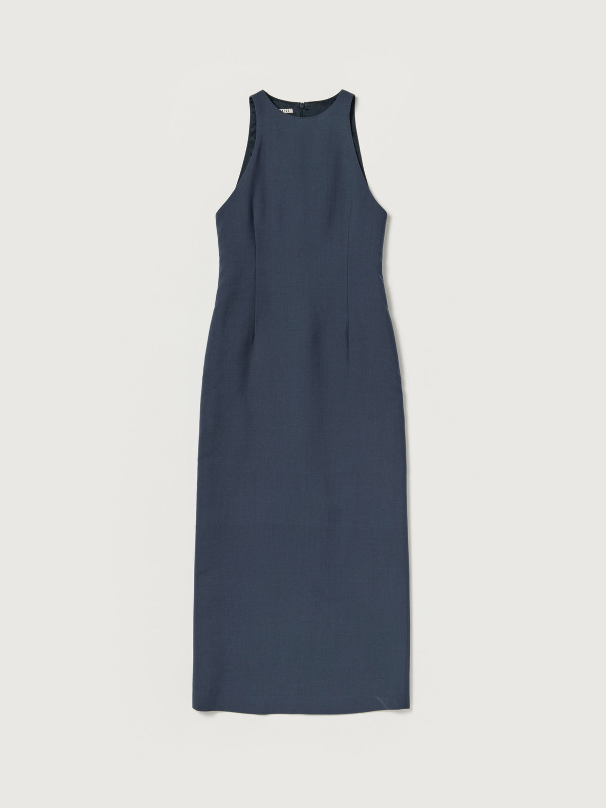 TENSE WOOL DOUBLE CLOTH SLEEVELESS DRESS