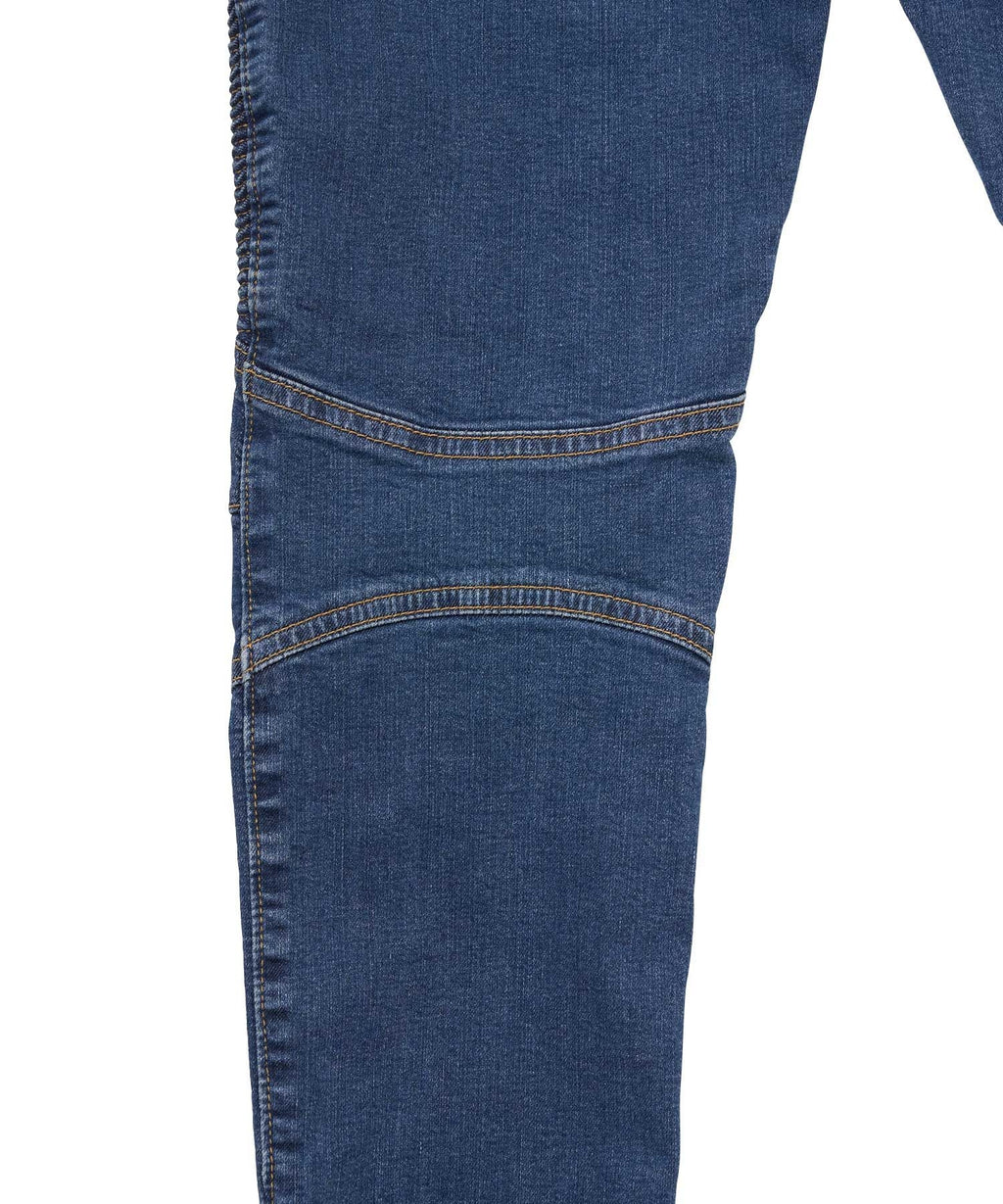 Box Logo Shirring Denim Pants