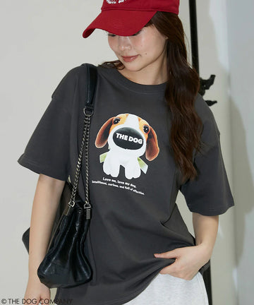 THE DOG / Plush Toy Art T-Shirt Limited Edition