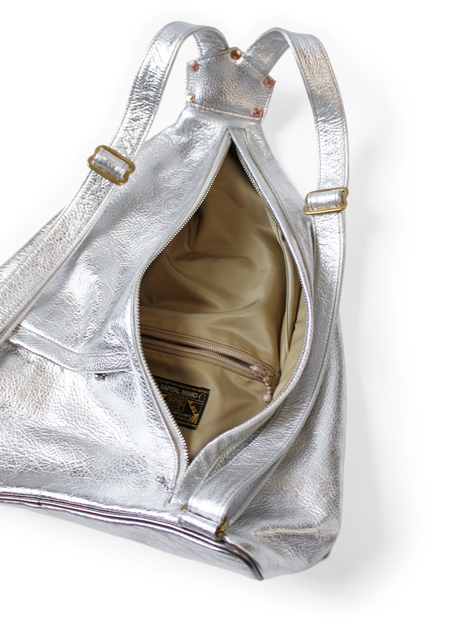 Holographic Leather Harvey Medicine Backpack