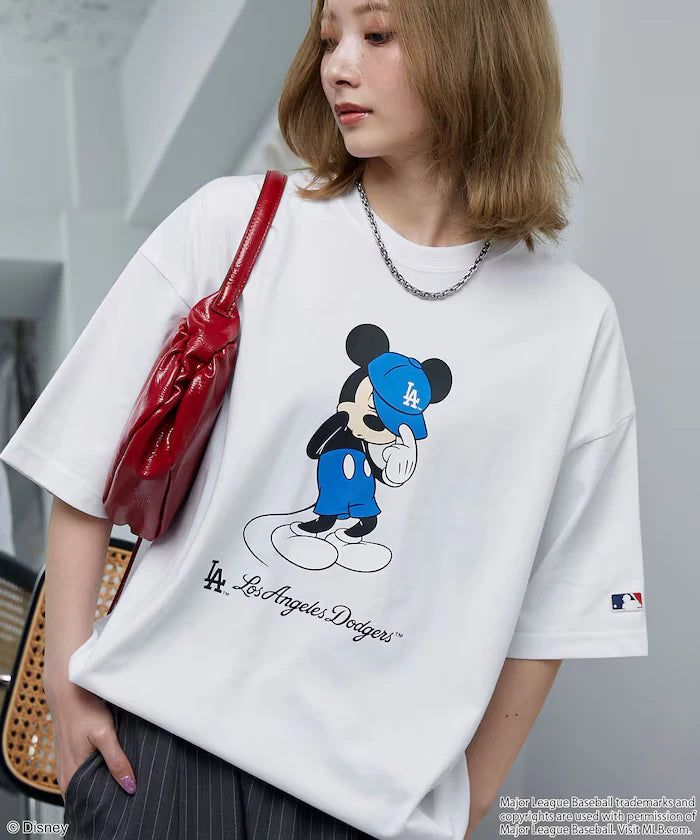 MLB/MICKEY MOUSE/Exclusive Print T-Shirt Limited Release
