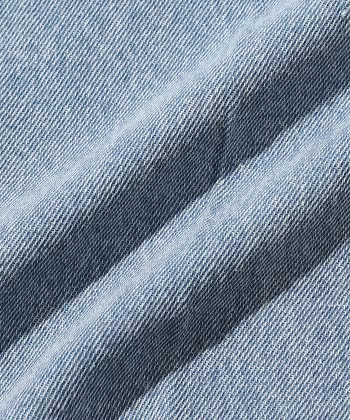 Wide Silhouette Straight Denim