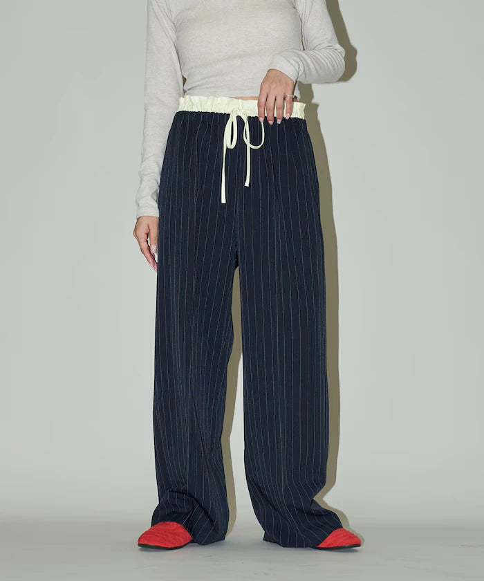 West Shearing Panel Easy Slacks Pants Limited Edition