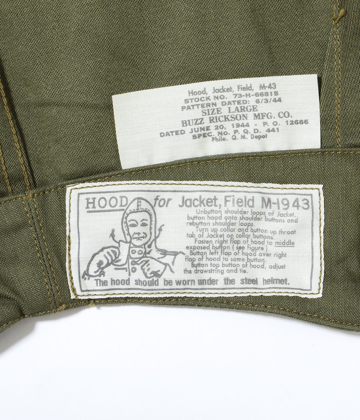 Type M-1943 ���BUZZ RICKSON MFG. CO.��� HAND PAINT "DRAGON & LADY"