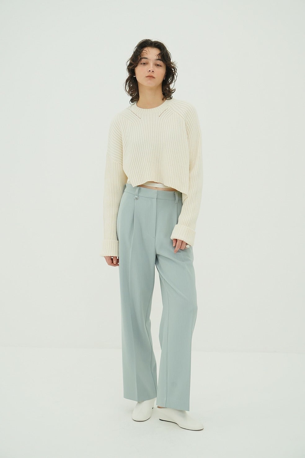 2WAY TUCK STRAIGHT PANTS