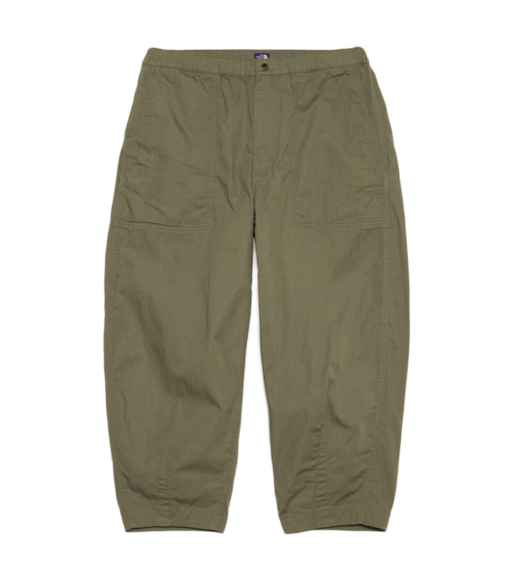 Ripstop Wide Cropped Field Pants