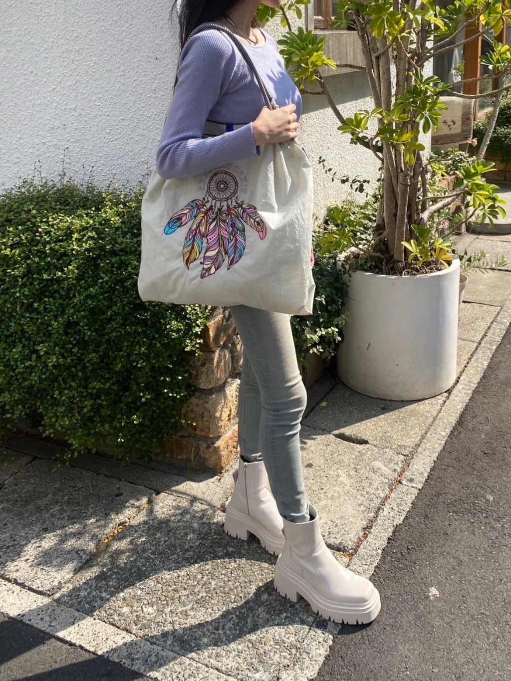 D.CATCHER (Dream Catcher) LARGE #27 L/GRAY-301127
