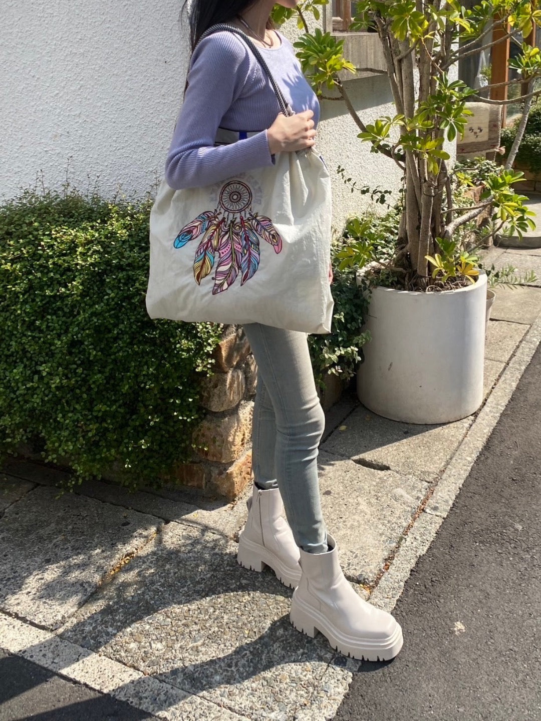 D.CATCHER (Dream Catcher) LARGE #27 L/GRAY-301127