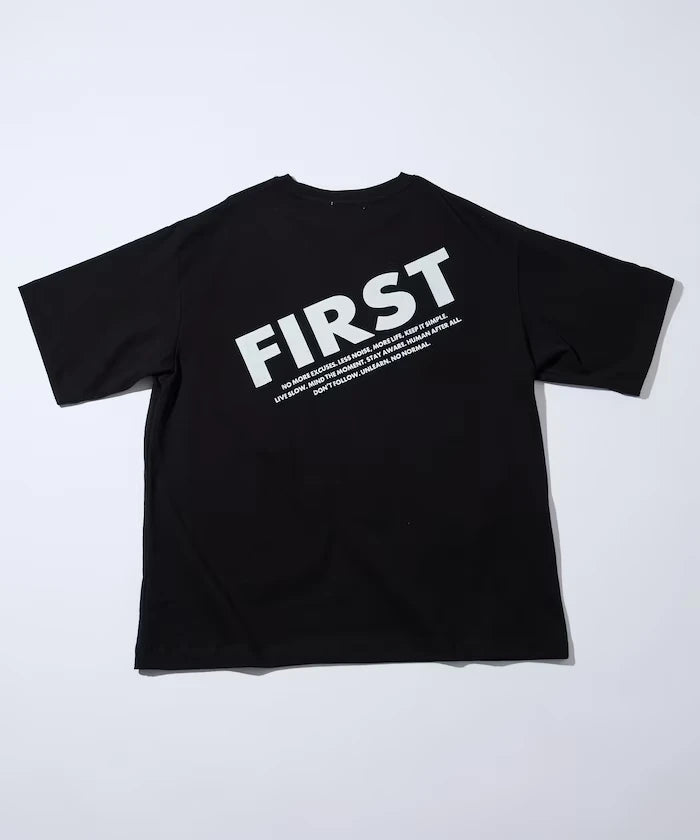 6 Ounce Front Logo Print Crew Neck T-Shirt / Back Print T-Shirt PRINT FRESH FIRST