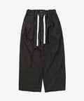 hakama pants black denim one wash