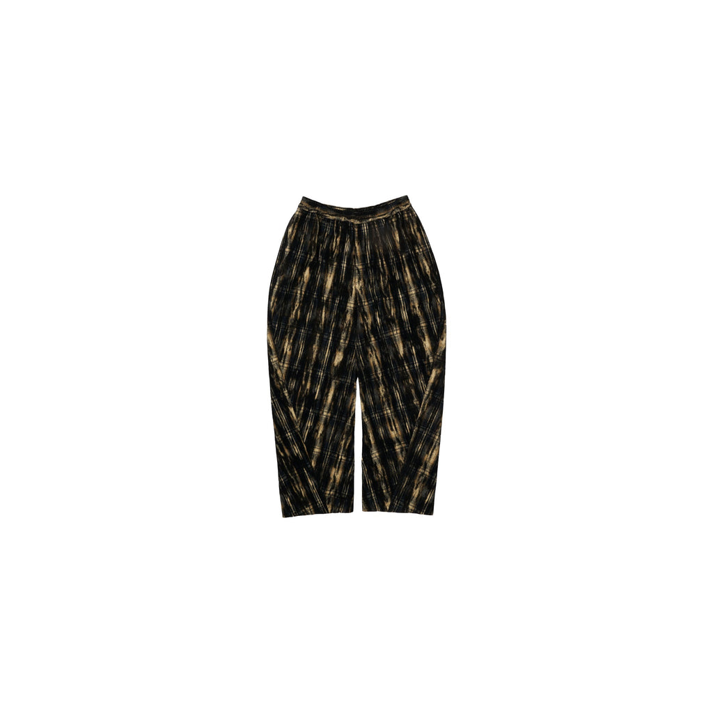 DUST FLOCKY PAJAMA PANTS：BLACK