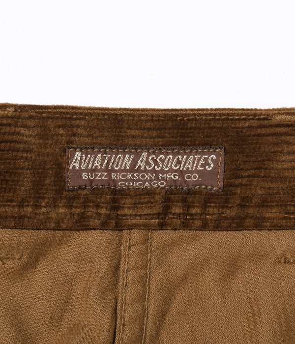 AVIATION ASSOCIATES U.S. ARMY WORKING TROUSERS CORDUROY VERSION