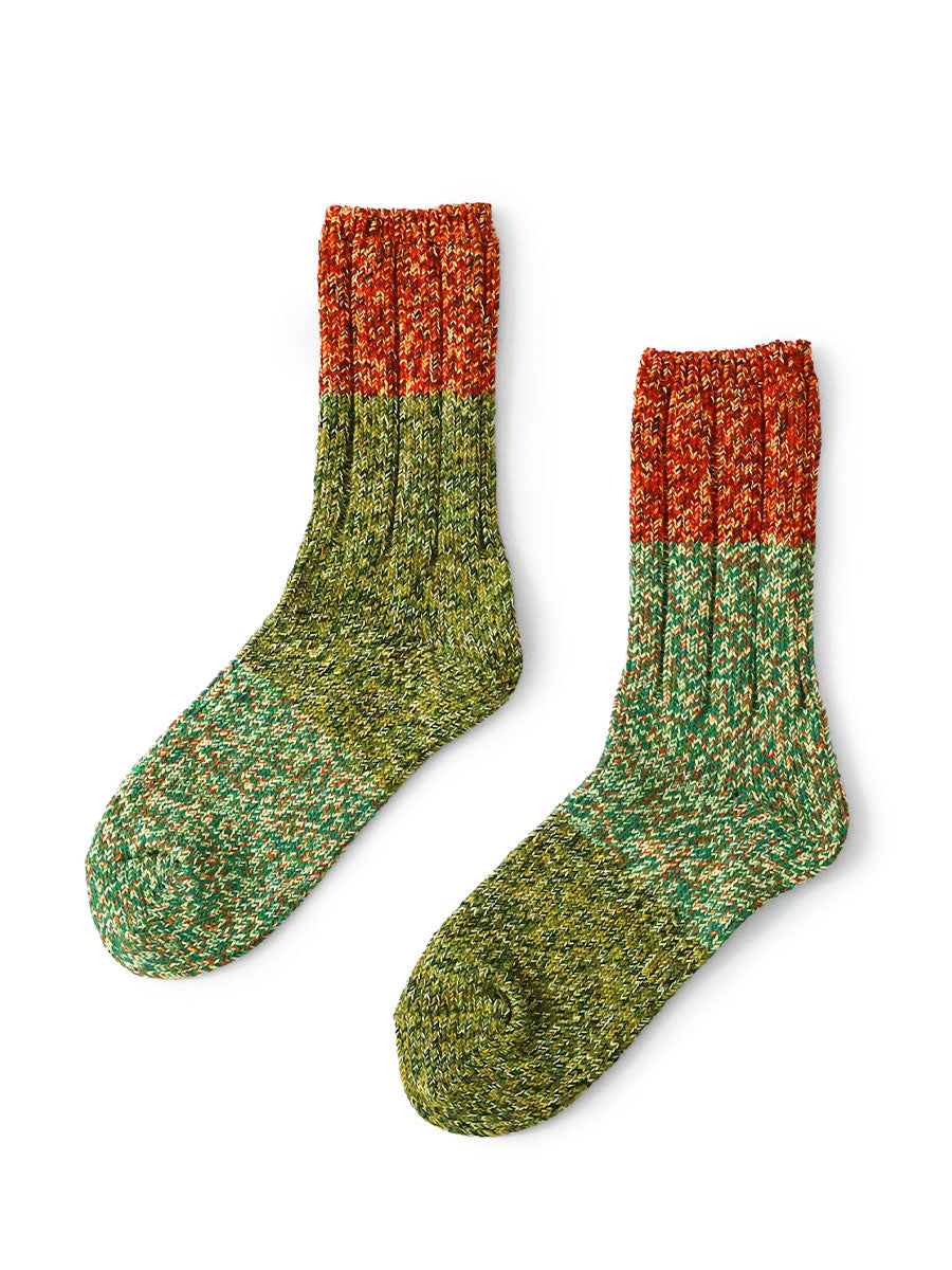 56 Asymmetrical Van Gogh Wood Socks