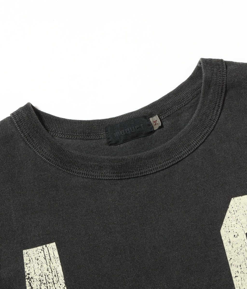 MODUCT PIGMENT DYED “UNLUCKY NUMBER” T-SHIRT (LONG SLEEVE)