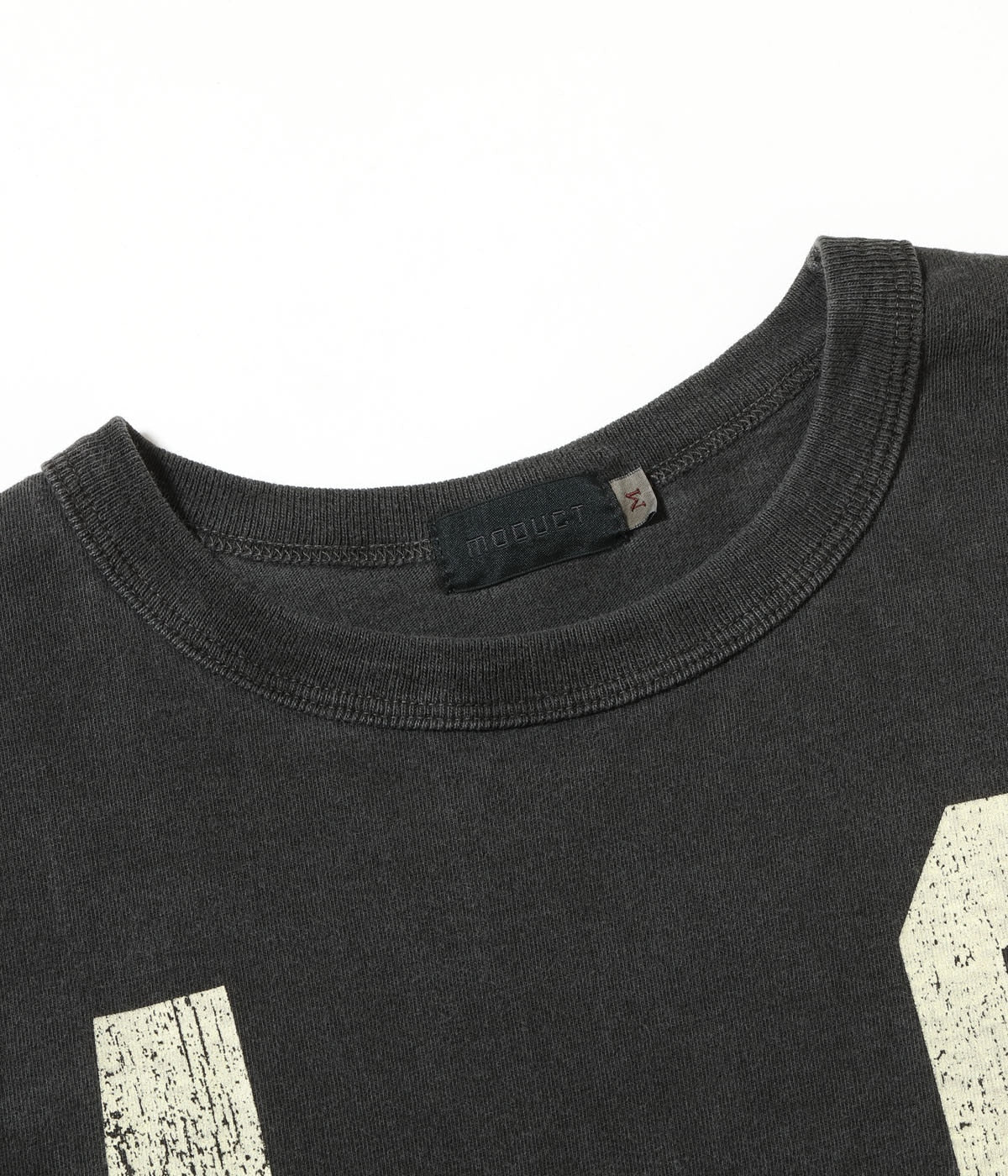 MODUCT PIGMENT DYED “UNLUCKY NUMBER” T-SHIRT (LONG SLEEVE)