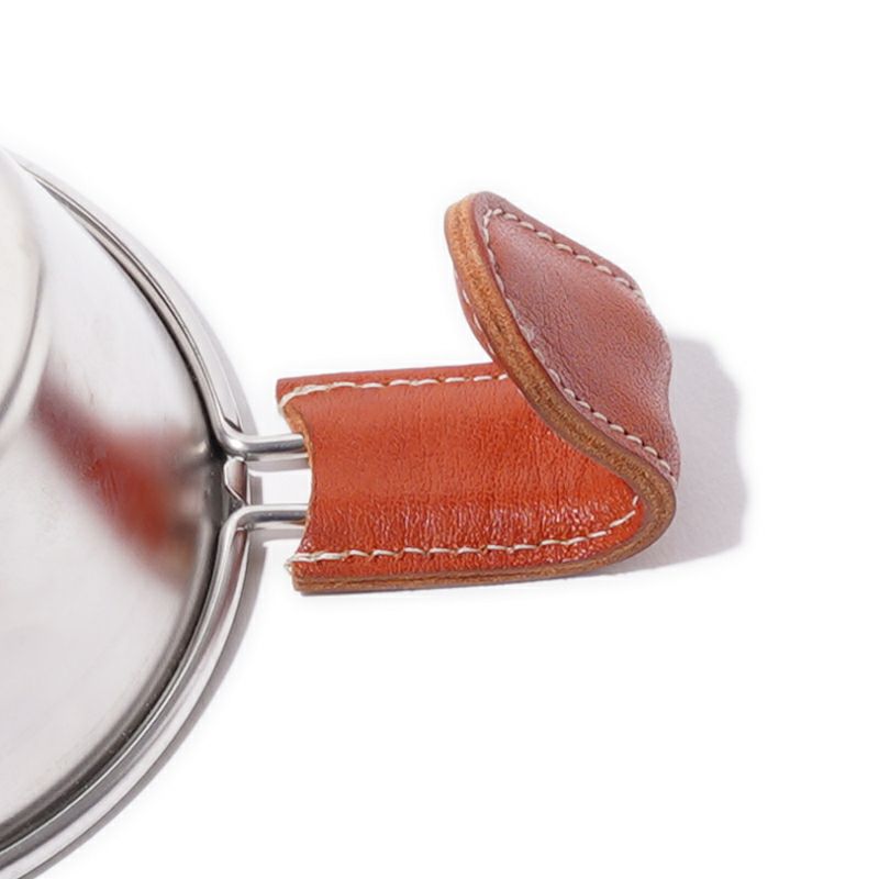 LEATHER HANDLE COVER/CAMEL