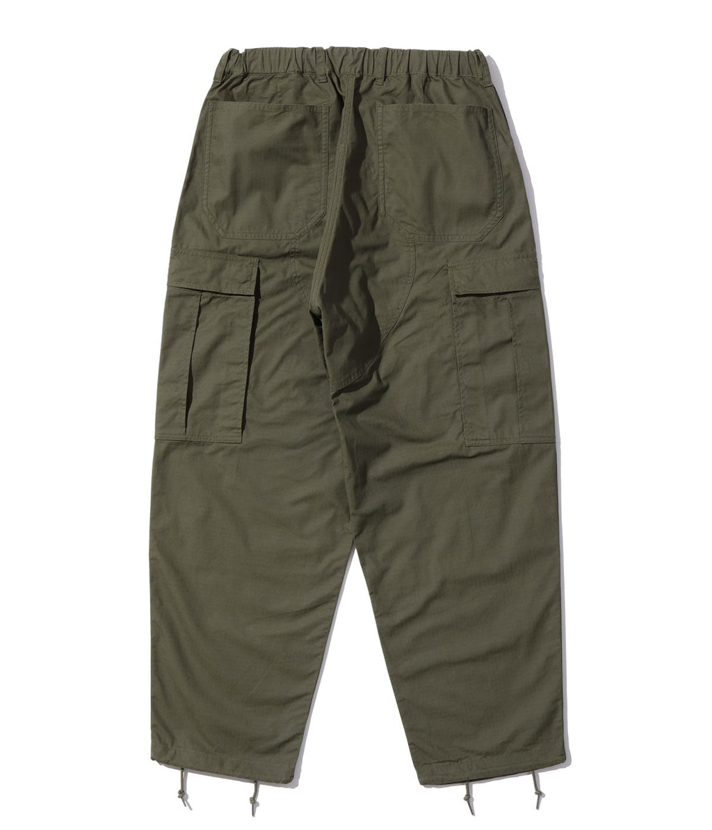 COTTON RIP STOP MONKEY BUTT CARGO PANTS