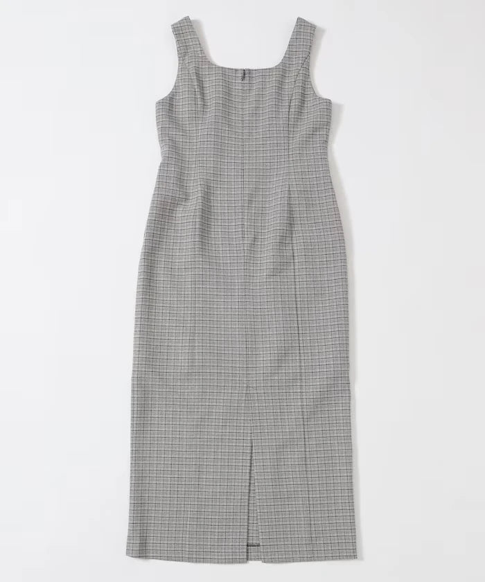 Camilla Check I-Line Dress / Suitable for Setup