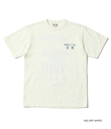KOSHO & CO. SLUB YARN T-SHIRT "Ichiban"