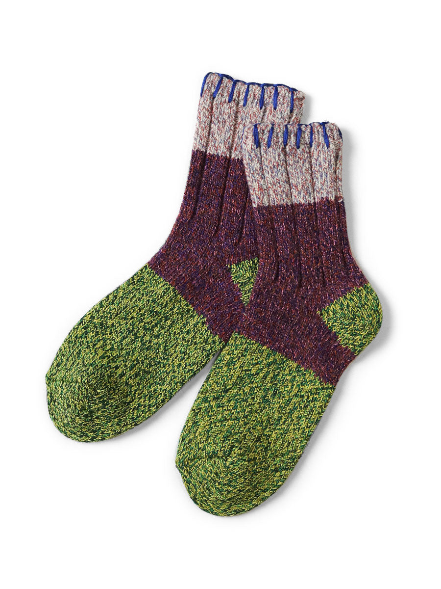 56 Pcs Wool Gogh Tweed HOBO Stitch Socks