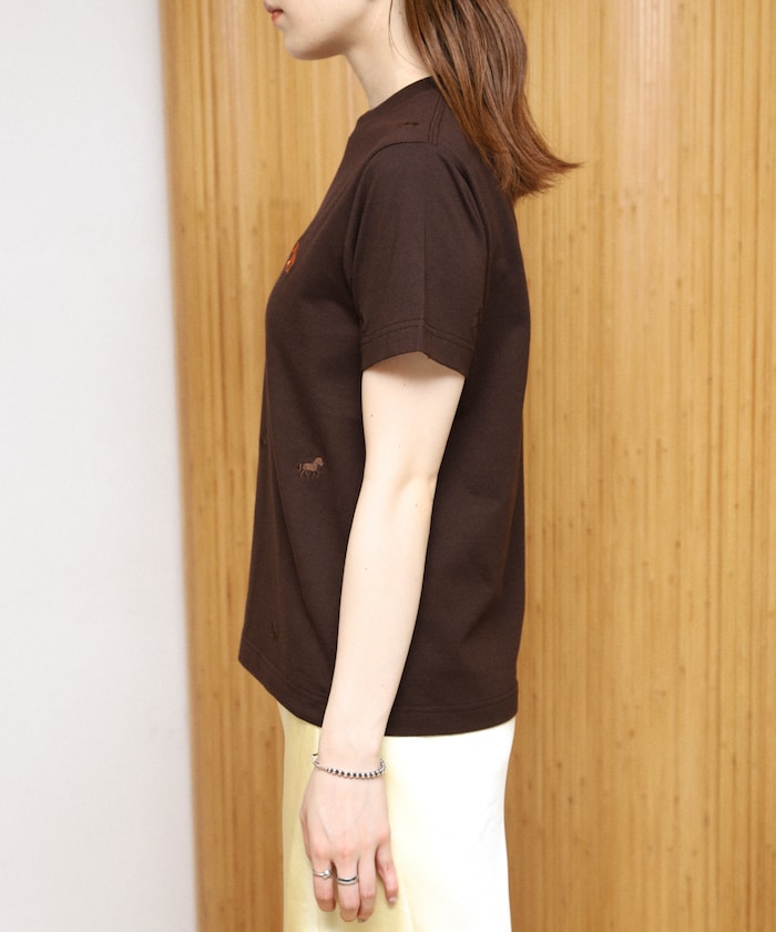 Organic Cotton Allover Embroidery T-Shirt