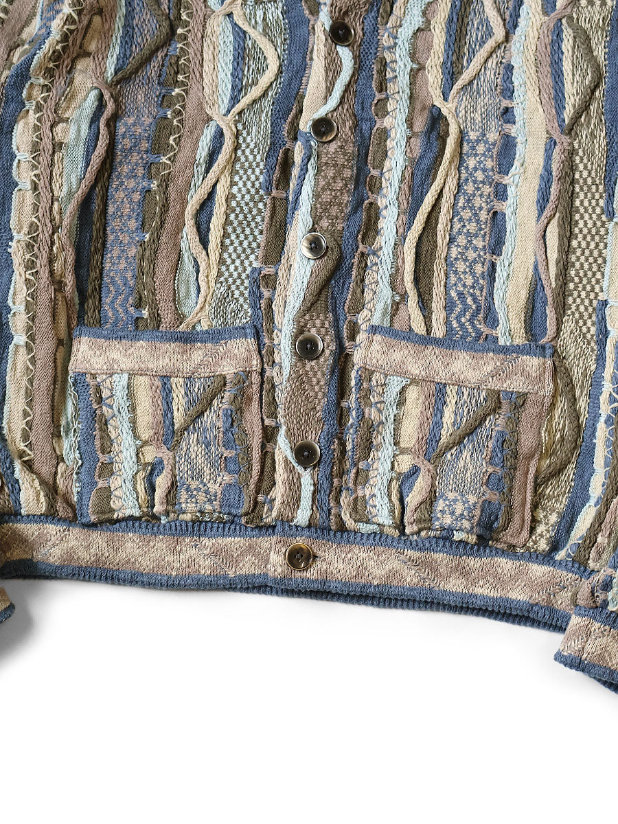 7G Knit GAUDY Short Cardigan