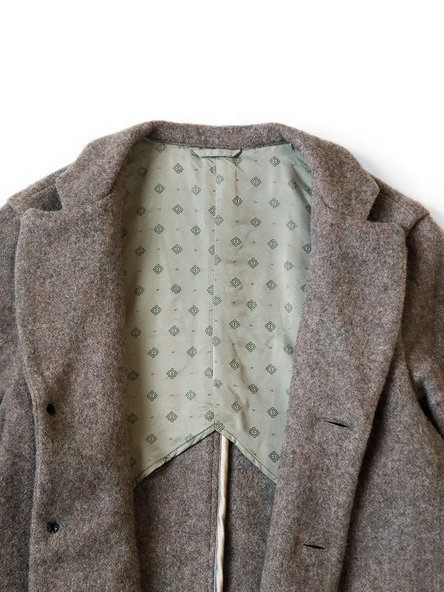Shrunken Herringbone Wool Hospital JKT