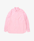 wide shirt with pocket thomas mason pink