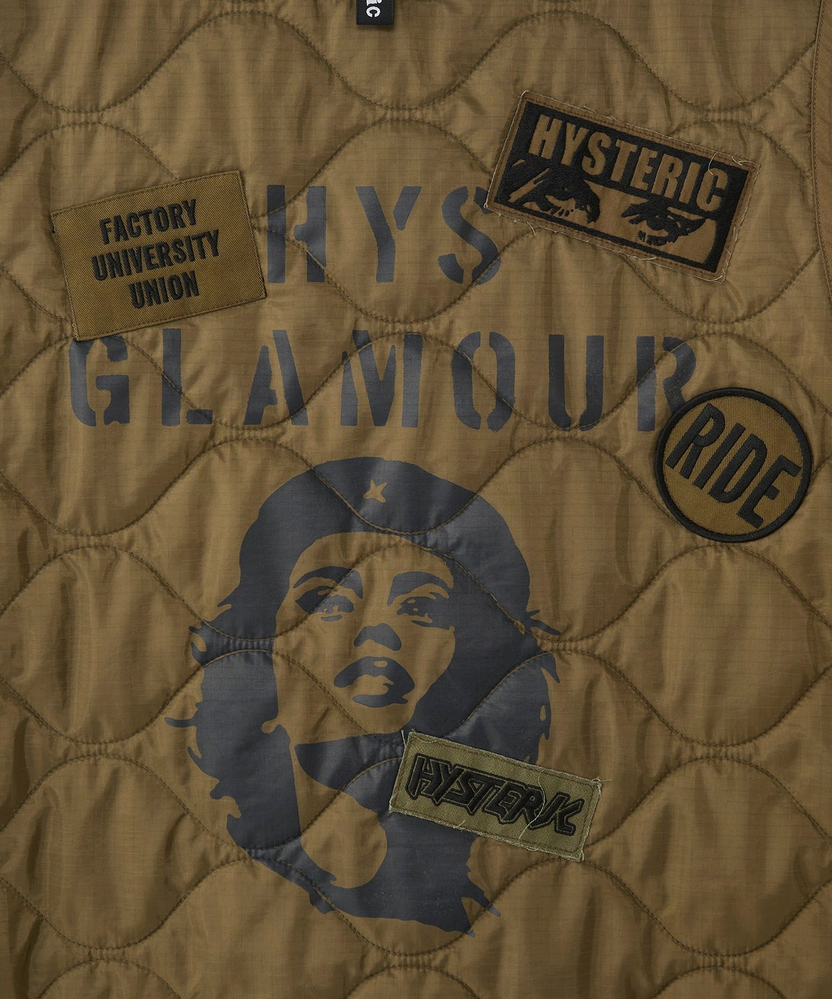 HYSTERIC REVOLUTION Quilted Vest