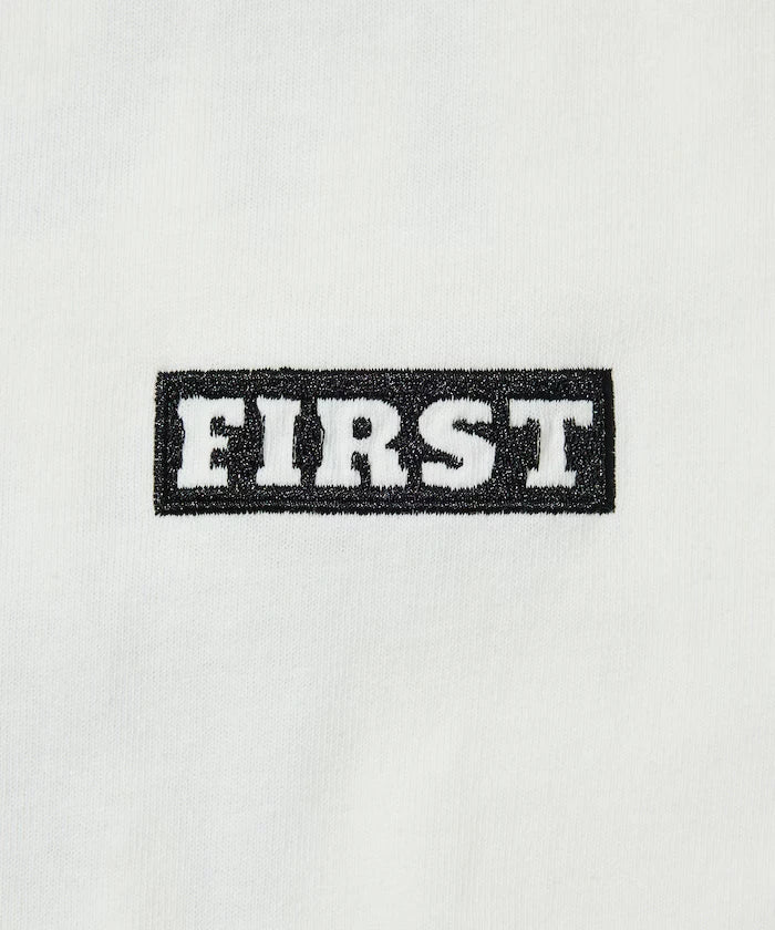 6oz Front Logo Embroidery Crew Neck T-Shirt / Back Print T-Shirt PRINT LEFT CHEST EMBROIDERY BOX FIRST