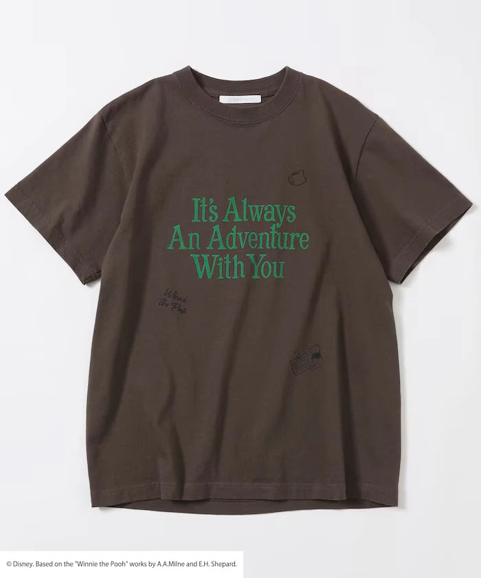 Winnie-the-Pooh Message Print T-Shirt