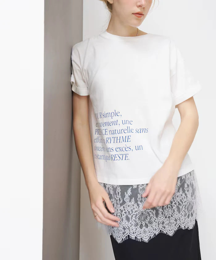 Lacedocking Print T-Shirt 【Limited Edition】