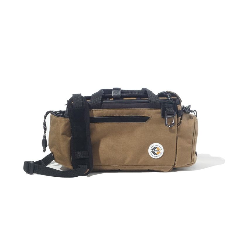 CORDURA FINE TEX SHOULDER BAG GOLFSERIES / CAMEL