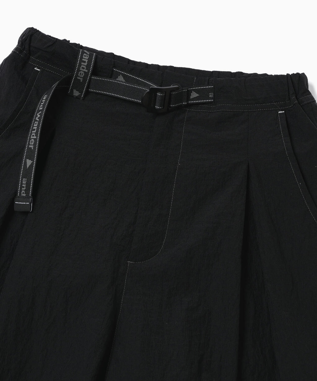 sheer ripstop sarouel pants (W)