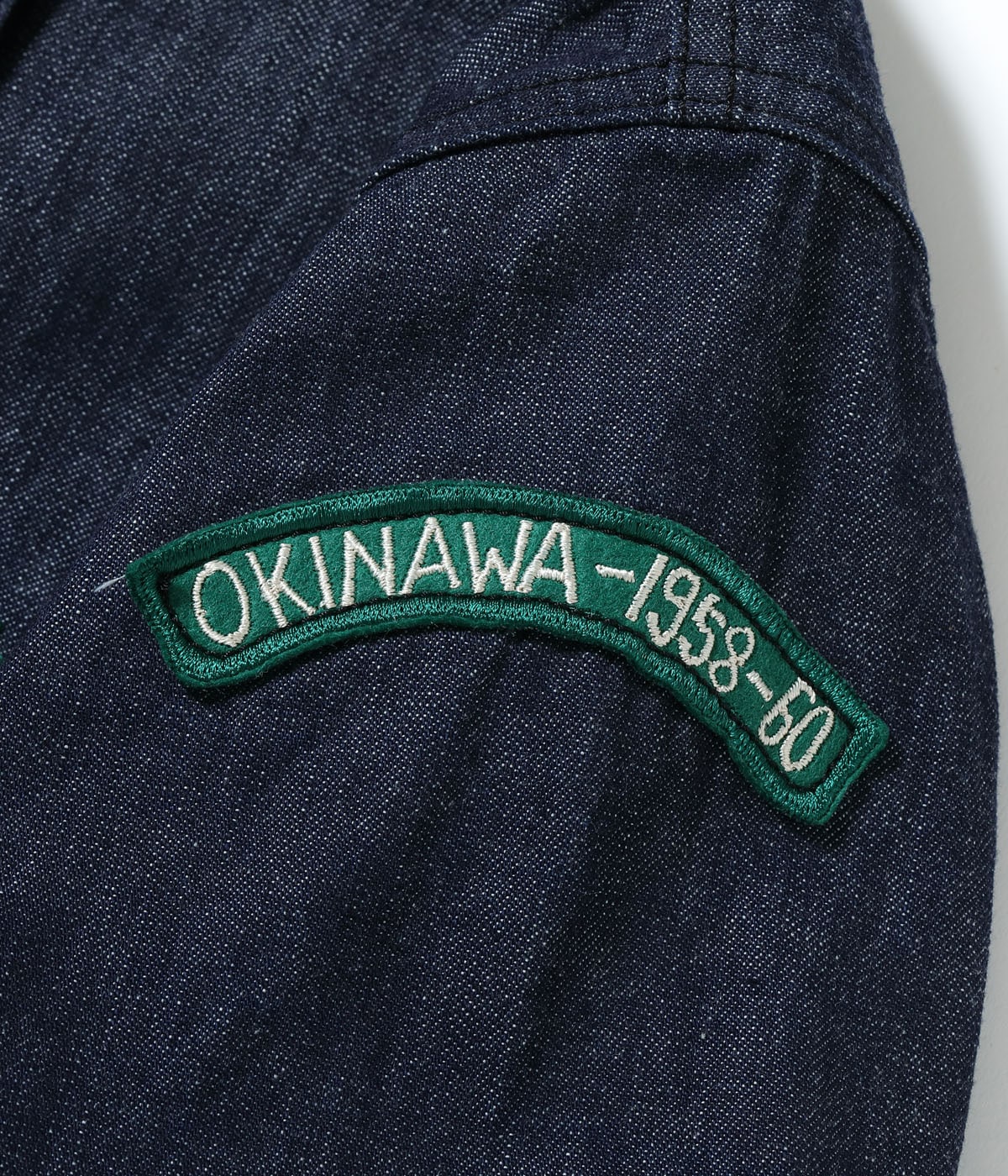 Late 1950s Style Blue Denim Okinawa Jumper "CHIBANA ARCHER'S"