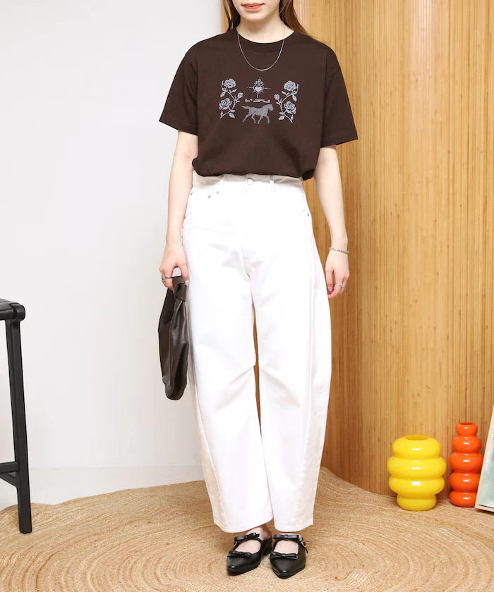 Organic Cotton Dot Graphic T-Shirt