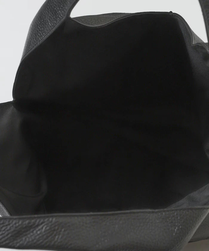 Triangle Leather Marche Bag