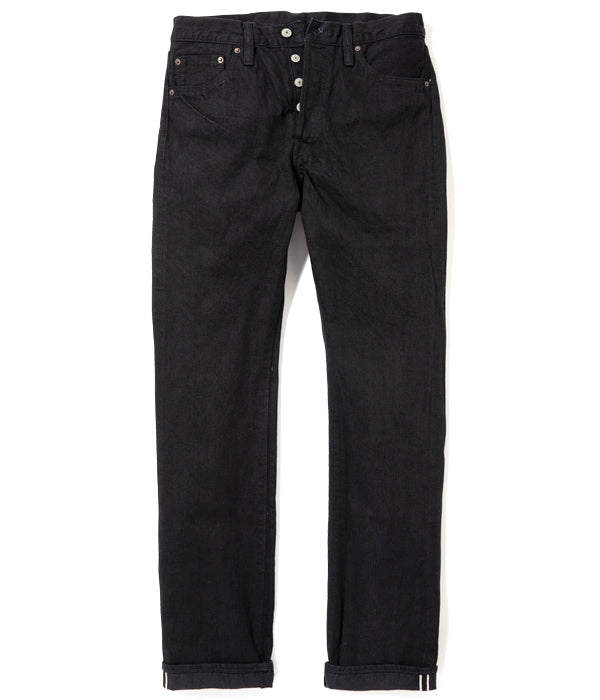 13oz. Black Denim Type-III (Slim Fit)