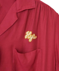 RAT CITY BOWL Embroidered Bowling Shirt