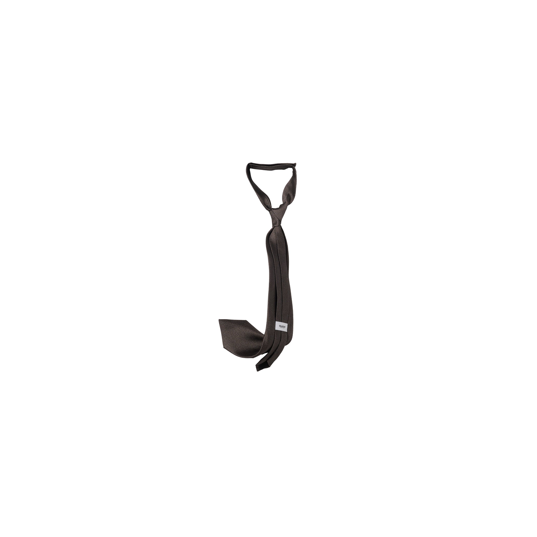SHAPE MEMORY SHIJIRA TIE：GREY