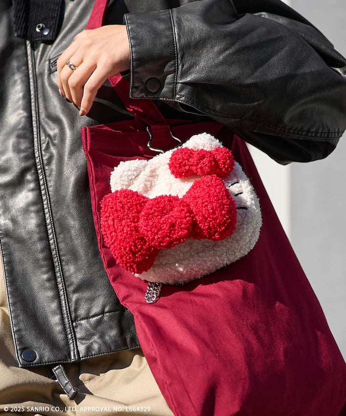 Hello Kitty Fuzzy Pouch