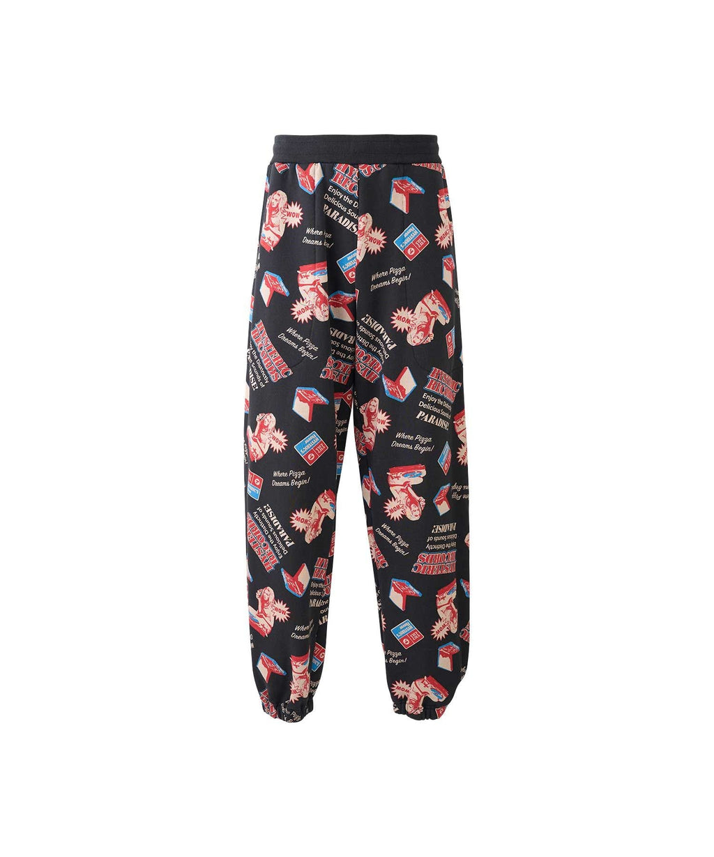 HYSTERIC RECORDS Pattern Sweatpants