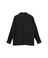 SKULL STRAP Embroidered Cuban Shirt
