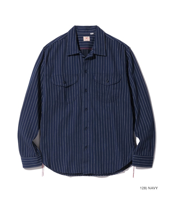 Coke Stripe Work Shirt (Long Sleeve)