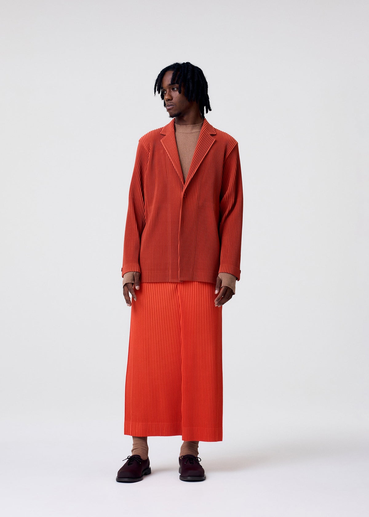 Colorful Pleats Bottoms