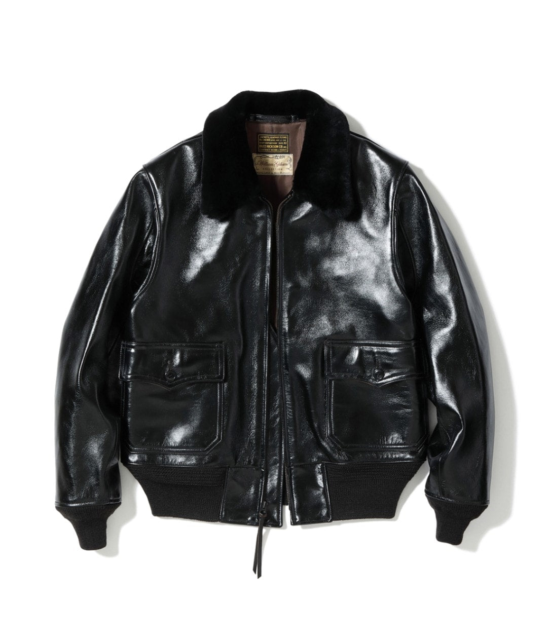 WILLIAM GIBSON COLLECTION Type BLACK AN-J-3A HORSEHIDE MODEL