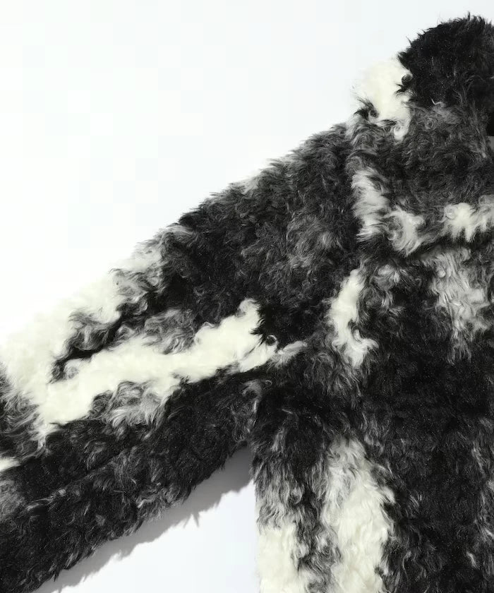 Fake Fur Mid-Length Coat / Fur Coat